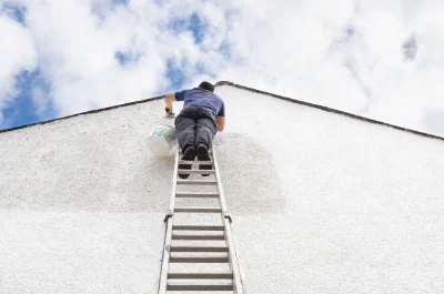 Peinture extérieure à Chapeau — façades et ravalement